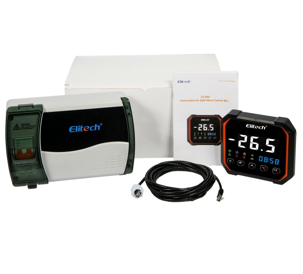 Tablero De Control Eléctrico Para Cámaras Frigoríficas (monofásico Hasta 3 Hp / 220v / Elitech)