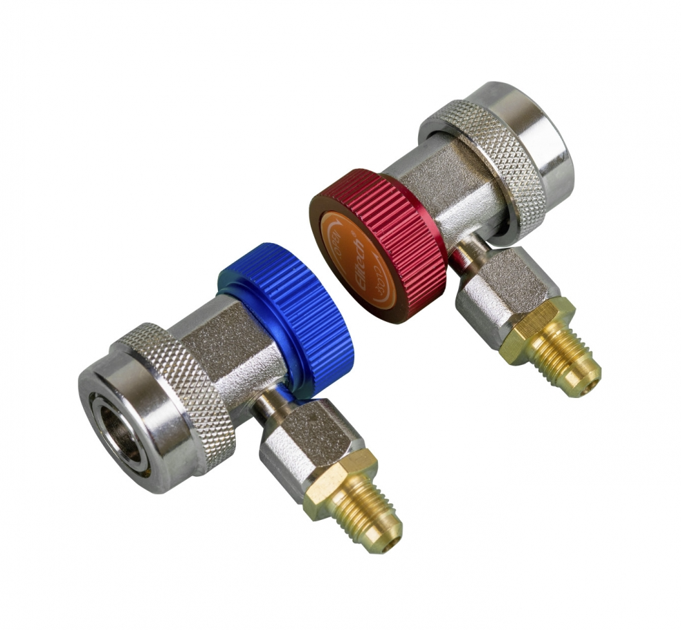 Elitech Dmg-3 - Juego De 2 Manómetros De Ca - R134a R410a Y R22