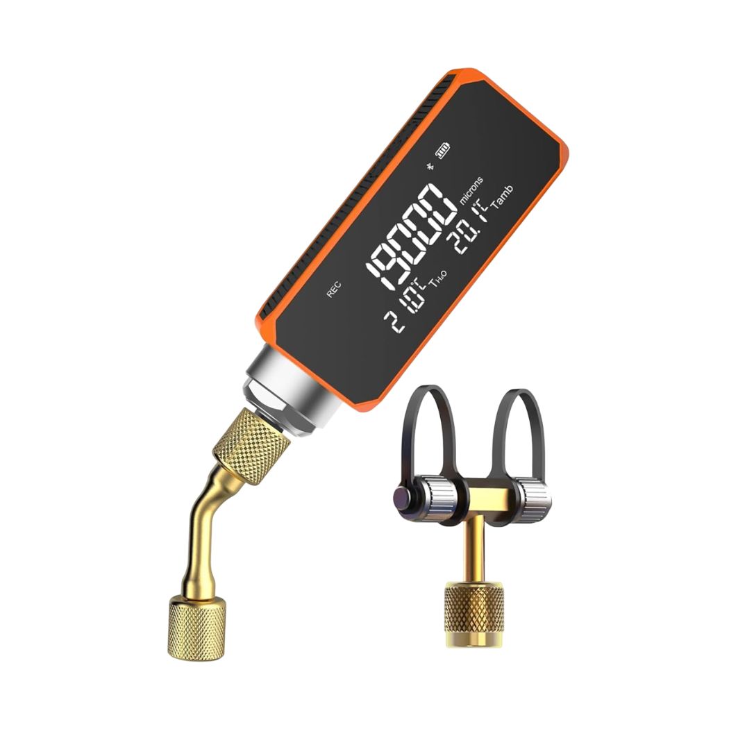 Vacuómetro Digital Portátil Con Conectores Vgw-mini (0-19000 Micrones) Bluetooth / Refrigeración